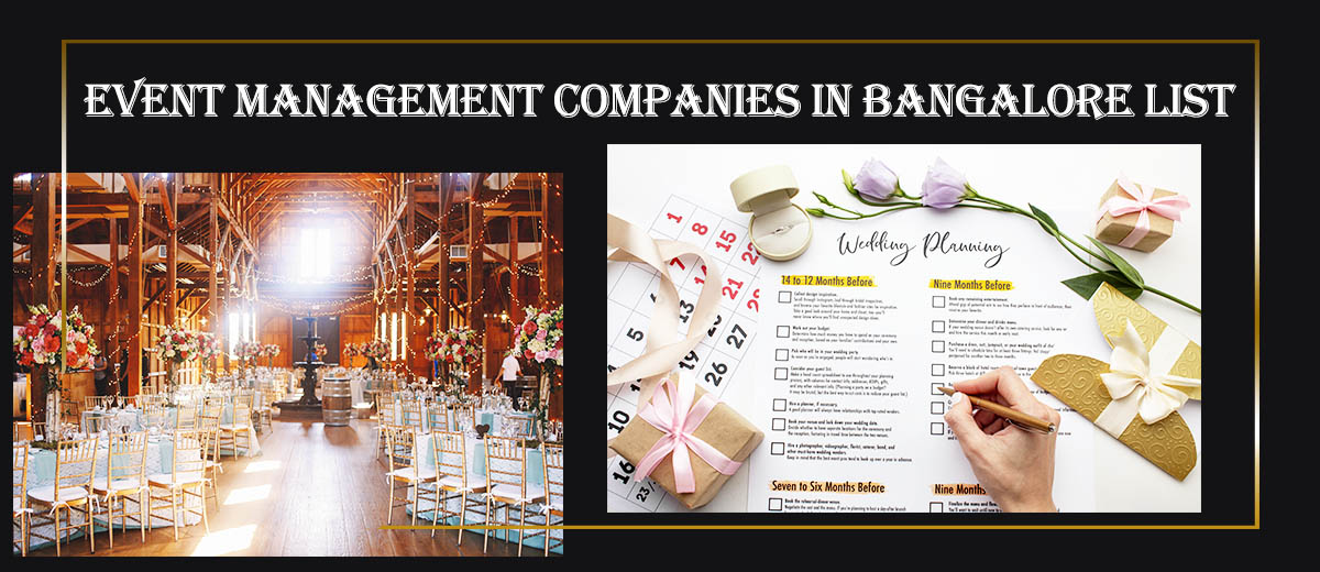 Event Management Companies in Bangalore List