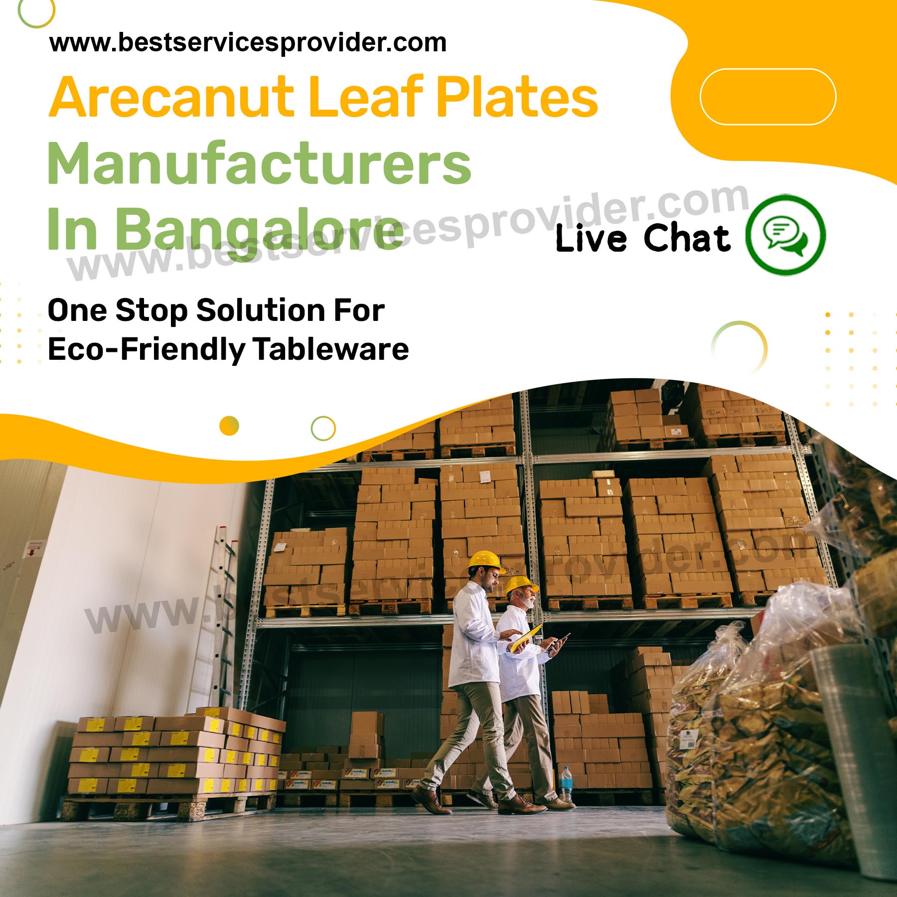 Arecanut Leaf Plates Manufacturers In Bangalore