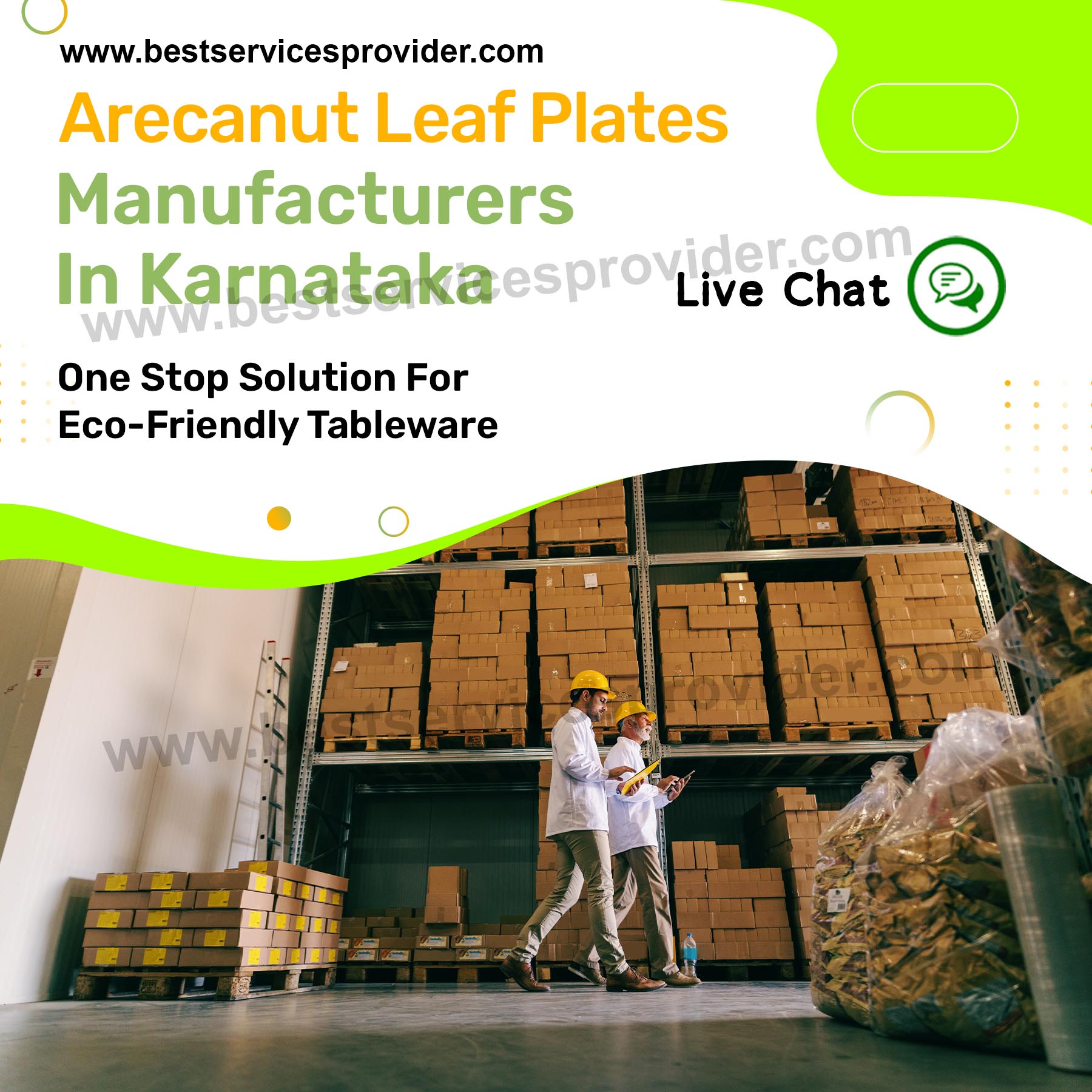 Arecanut Leaf Plates Manufacturers In Karnataka